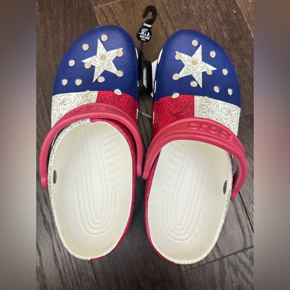 Crocs Classic TEXAS FLAG Unisex CLOGS Unisex men - Picture 4 of 5